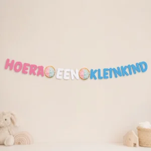 Geboorteslinger hoera een kleinkind pk2