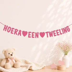 Geboorteslinger tweeling meisjes pk4