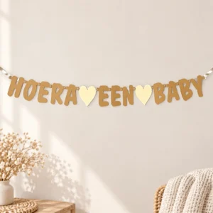 Geboorteslinger hoera een baby
