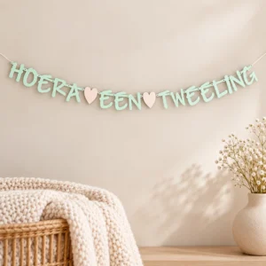 Geboorteslinger Hoera een tweeling